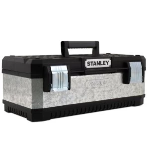 Image of Stanley Galvanised Metal Toolbox 20in