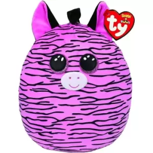 Image of TY - Squish-A-Boo - Zoey The Zebra Cushion 14'