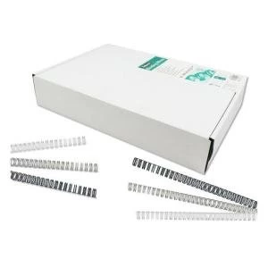 Image of Fellowes Wire Binding Combs 6mm 21 35 80g sheet capacity packed 100