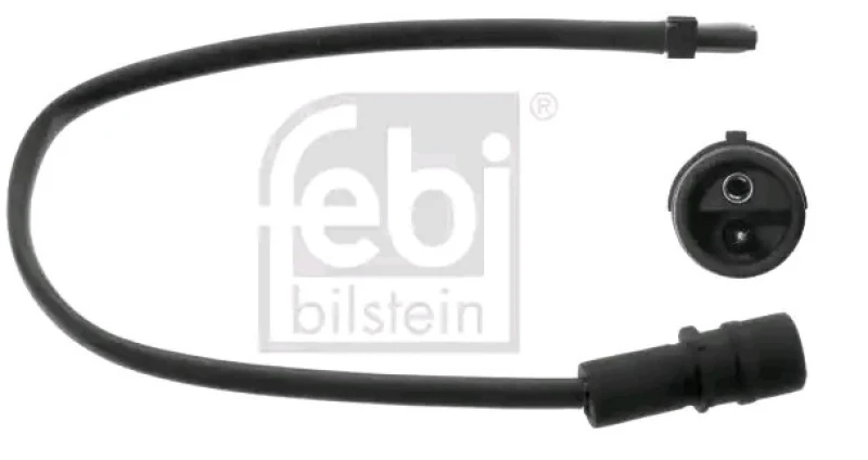 Image of FEBI BILSTEIN 47366 Brake Pad Wear Sensor Front Axle Right Warning Contact,brake pad wear (407)
