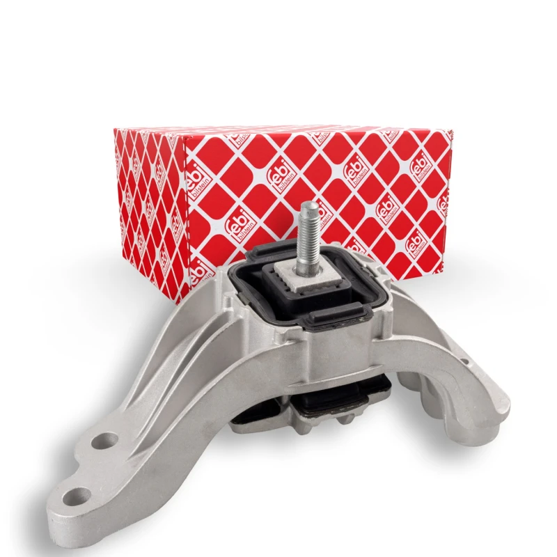 Image of FEBI BILSTEIN 31778 Engine mount Left, Rubber-Metal Mount Aluminium Engine Mounting (247)