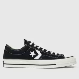 image of Converse Black & White Star Player 76 Trainers