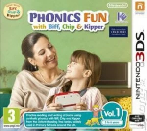 image of Phonics Fun with Biff Chip and Kipper Vol 1 Nintendo 3DS Game