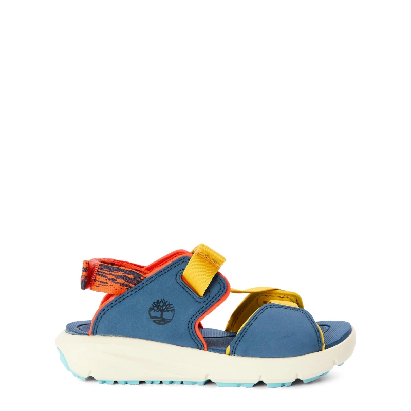 Image of Timberland Unisex Kids Backstrap Dune Flat Sandals Flat Sandals C10 (28) Yellow 22115313100
