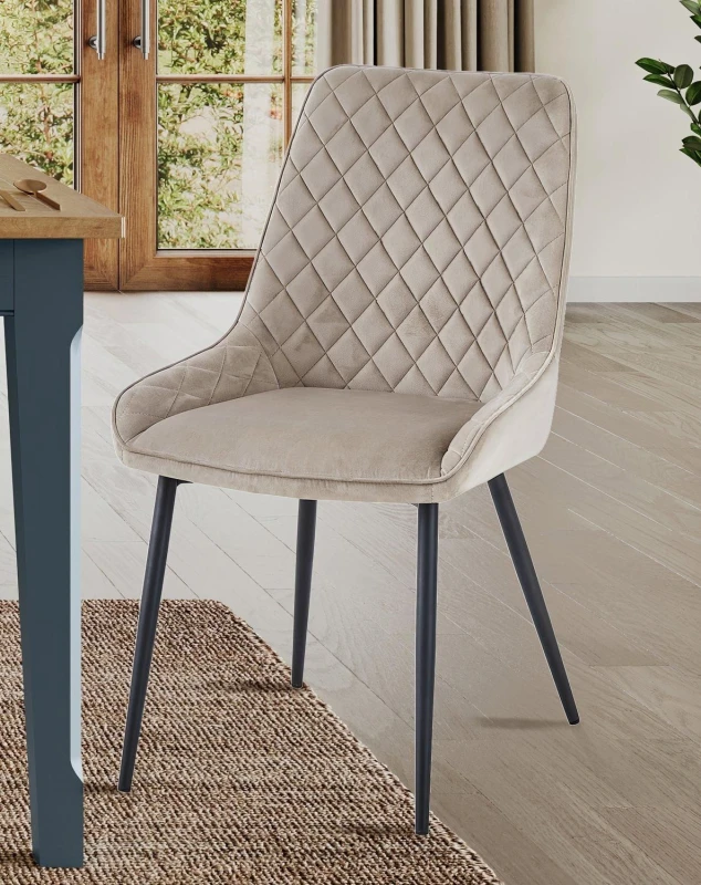 Image of Baumhaus Signature Blue Dining Chair - MINK (Pack of Two) in Red Size: 2 Pack Red Unisex 2 Pack