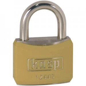Image of Kasp K12440YELA1 Padlock 40 mm Gold yellow Key
