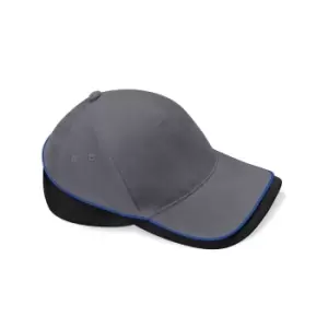 Image of Beechfield Teamwear Competition Cap (One Size) (Graphite)