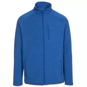 image of Trespass Mens Brolin DLX Fleece Jacket (XXS) (Blue Marl)