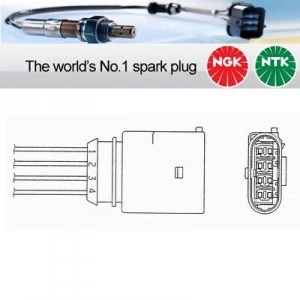 image of NGK NTK Oxygen O2 Lambda Sensor OZA510-V4 OZA510V4 (0424)