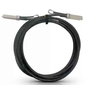 Image of QSFP56, Male, 200 Gbit/s, 2m, Black