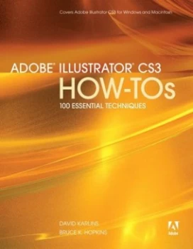 Image of Adobe Illustrator Cs3 How-Tos by David Karlins Paperback