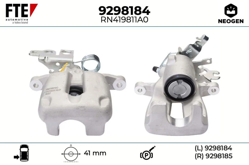Image of Brake caliper FTE 9298184