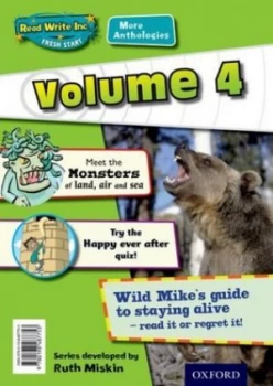 Image of Read Write Inc. Fresh Start More Anthologies Volume 4 by Ruth Miskin Paperback