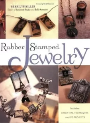 Image of Rubber stamped jewelry by Sharilyn Miller
