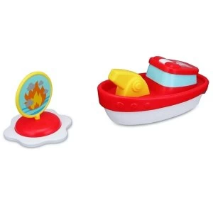 image of BB Junior Splash & Play Fire Boat Toy