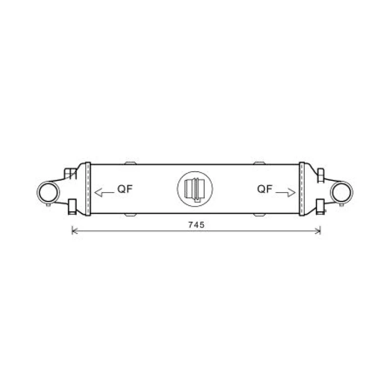 Image of Intercooler DIEDERICHS DCA1039