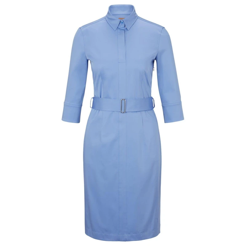 Image of Boss Daliri1 Dress Blue female 8