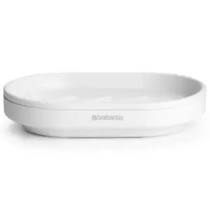 image of Brabantia MindSet Soap Dish Mineral Fresh White