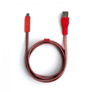 image of Lander Neve USB to Micro Cable 1m - Red