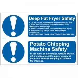 image of &lsquo;Deep Fat Fryer SafetyPotato Chipping Machine