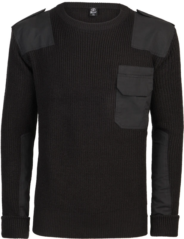 Image of Brandit BW Jumper Knit jumper Black XXL Men