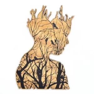 Image of LAZ113 Multicolor Decorative Wooden Wall Accessory