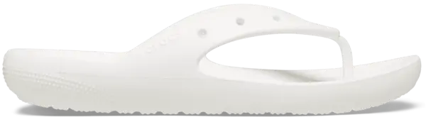 Crocs Unisex Classic 2.0 Flips White W6/M5