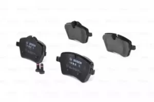 Image of Bosch 0986494168 BP1079 Brake Pad Set Disc Brake Front Axle