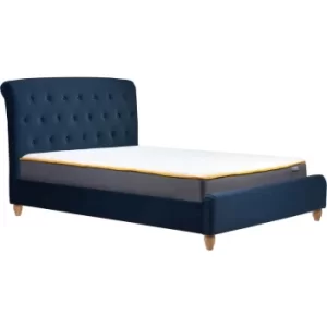 image of 120cm Brompton Bed Midnight Blue