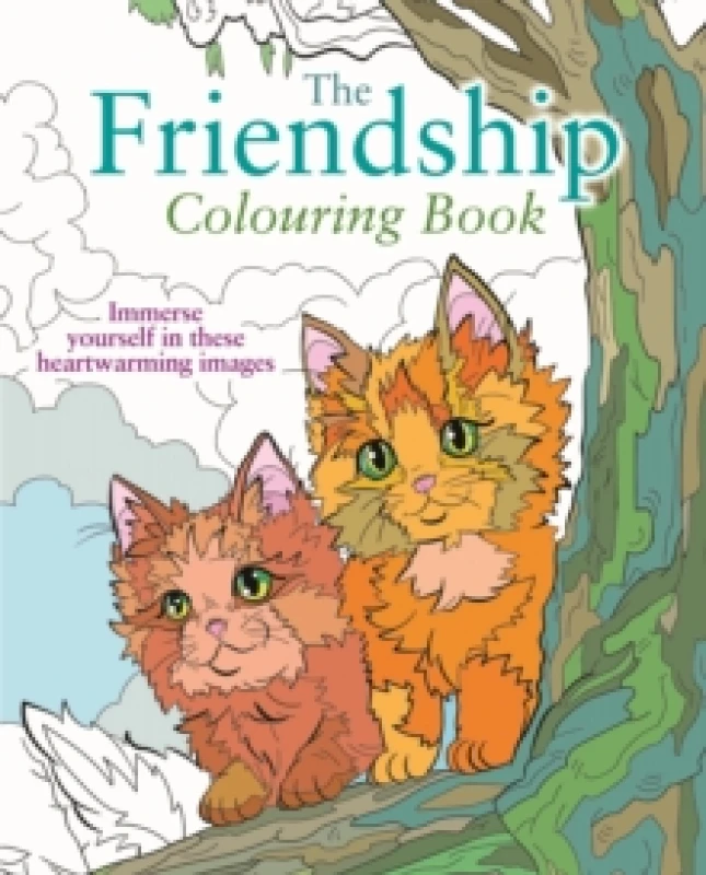 Image of The Friendship Colouring Book : Immerse yourself in these heartwarming images Paperback / softback