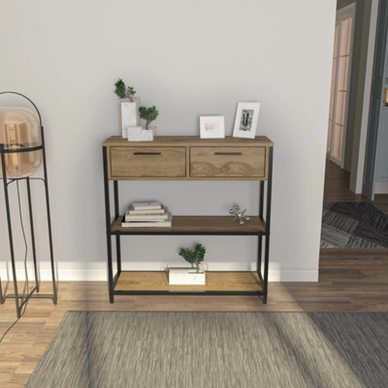 Image of Decorotika Latho Modern Dresser-Ephesus Brown unisex