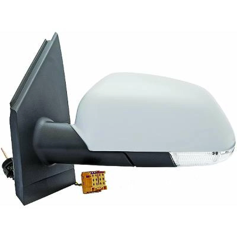 Image of DIEDERICHS 2205125 Wing mirror Left, Control: cable pull, primed Outside Mirror (50)