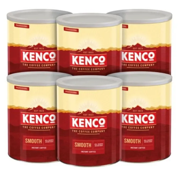 Image of Kenco Smooth Instant Coffee 6 x 750g