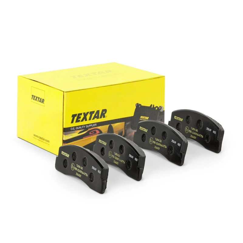 Image of TEXTAR 2066001 Brake pad set not prepared for wear warning indicator Brake Pad Set,disc brake (402)