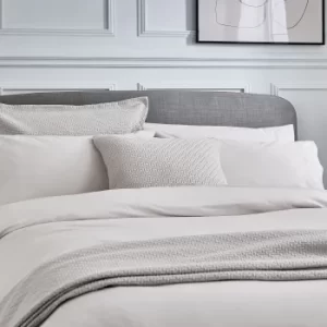 Image of Bedeck of Belfast Fine Linens Andaz Kingsize Duvet Cover, Silver