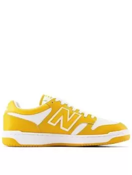 image of New Balance 480 Low, Yellow, Size 7, Men