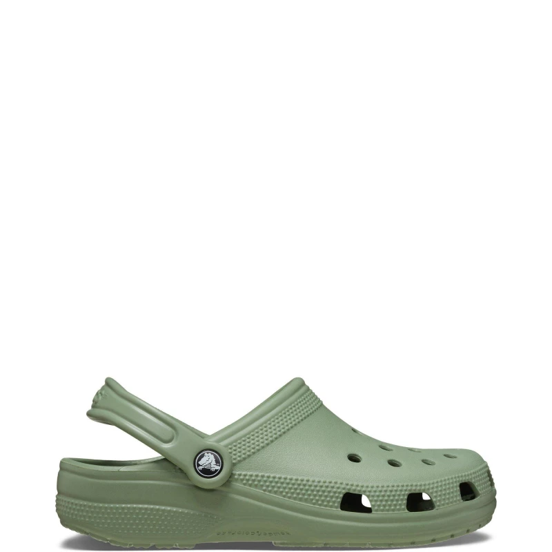 Image of Crocs Unisex Classic Clogs Moss W10/M9