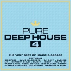 image of Pure Deep House The Very Best of House & Garage - Volume 4 by Various Artists CD Album