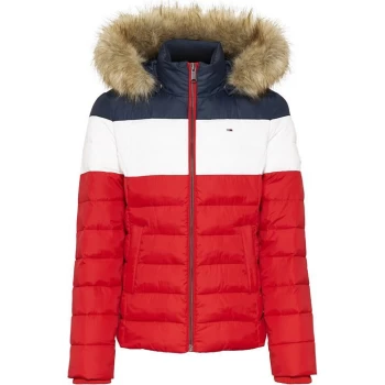 Image of Tommy Jeans Colour Block Jacket - Twilight Navy