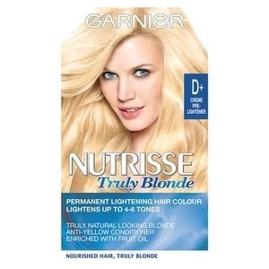 image of Garnier Nutrisse D+ Creme Pre-lightener Permanent Hair Dye Blonde