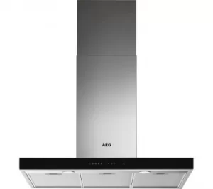 Image of AEG DBE5961HG 90cm Flat Chimney Cooker Hood