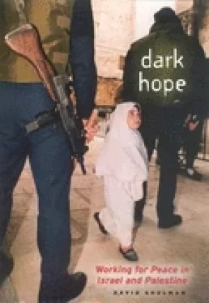 Image of dark hope working for peace in israel and palestine