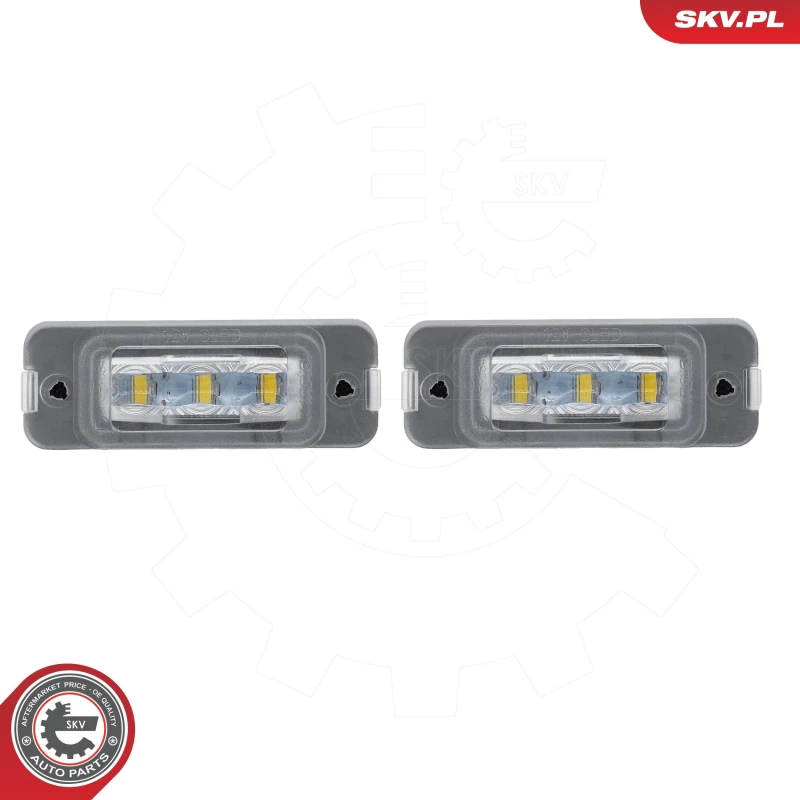 Image of ESEN SKV Number plate light ESEN SKV 72SKV572