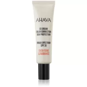 image of Ahava CC Cream Color Correction CC Cream for Even Skintone SPF 30 30ml