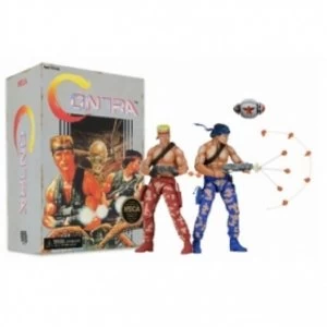 Image of Contra 7" Scale Action Figure Bill and Lance 2 Pack Video Game Appearance