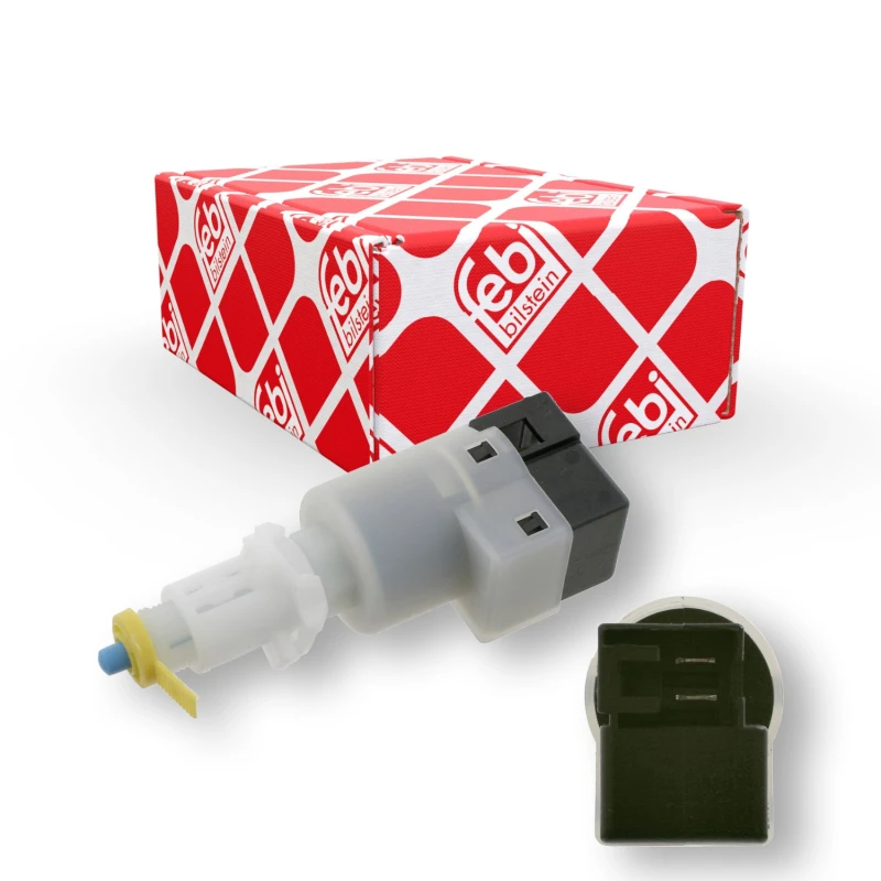 Image of FEBI BILSTEIN 12231 Brake Light Switch Plastic Brake Light Switch (806)