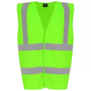Image of PRO RTX High Visibility Unisex Waistcoat (3XL) (Lime Green)