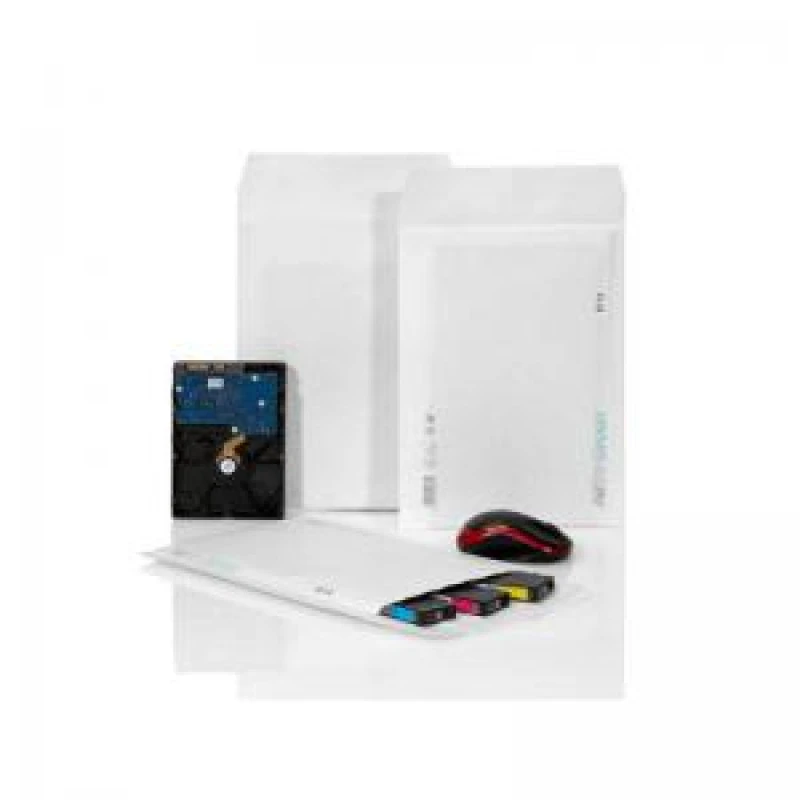 Image of AirPro Green Paper Bubble Mailers 17G 230 x 340mm White PK100 - 12289