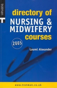 Image of Directory of Nursing and Midwifery Courses 2005 by Laurel Alexander Paperback