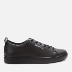 Image of Paul Smith Mens Lee Leather Cupsole Trainers - Black - 10